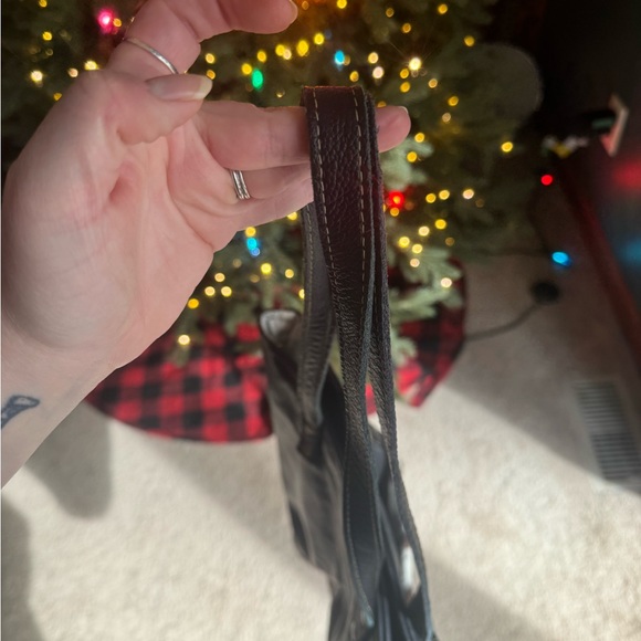 Cowhide Leather Tote Bag - Picture 3 of 5